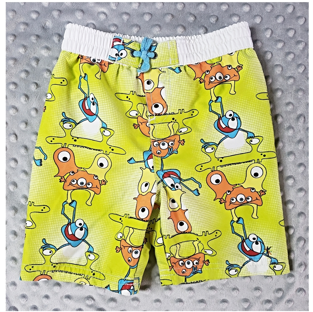 Truly Scrumptious Alien Swim Trunks